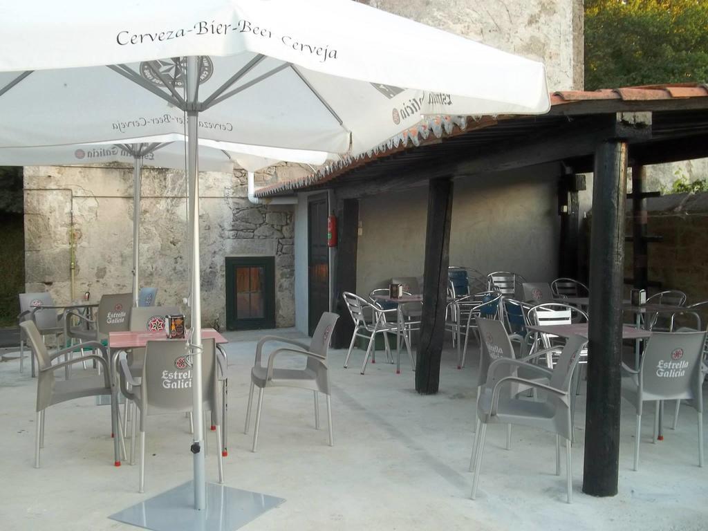 La Calabaza Del Peregrino Hostel O Faramello Bagian luar foto